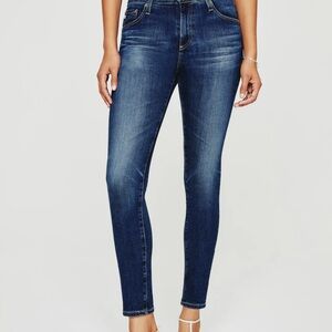 Womens AG-ED denim Farrah Skinny Ankle 28R